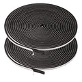2 Rolls Weather Stripping,1/4 Inch Wide X 1/8 Inch Thick Foam Seal Tape High Density Foam Strip Self Adhesive,Closed Cell Foam Tape Seal Strip,16 Feet Long Each - size: 1/4"W x 1/8"T x 32FT
