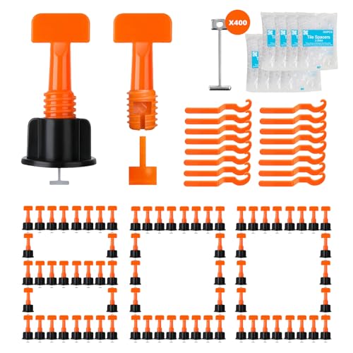 Storystore 800PCS Tile Leveling System Kit, 1/16 Inch Tile Spacers - size: 800pcs