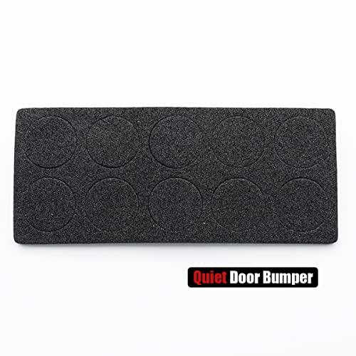 JQK 1/2 Inch Overlay Cabinet Door Hinges Black, 50 Pack 25 Pairs Flush Face Mount Cupboard Self-Closing Kitchen Cabinet Hinges, CH200-BK-P50 - color: Black, size: 50 pack/25 pairs