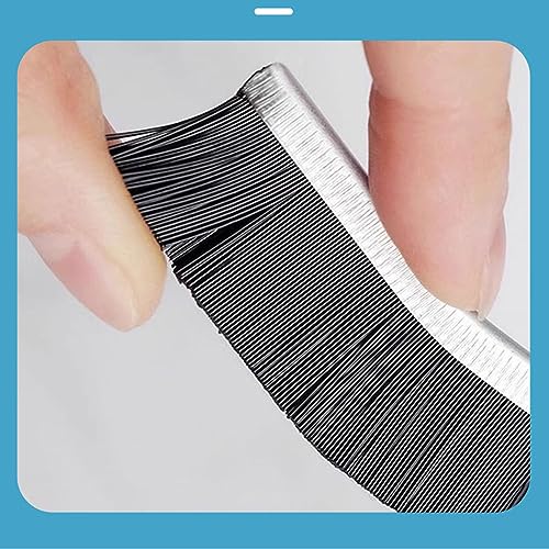 Crevice Cleaning Brush - Grout Scrub Brush, House Cleaning Supplies, Gap Cleaning Tools, Home Essentials, Gifts for Women Men, Hard Bristle Crevice Cleaner Brush for Household Use, Bathroom(11Pcs) - color: Black