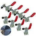 Small Quick Release Horizontal Toggle Clamp 201A Hand Tool 60 lbs / 27kg (201-8PACK) - style: 201-8PACK