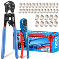 OURU PEX Crimping Tool Kit, Cinch & Remove, 3/8" to 1",PEX Cutter & Clamps