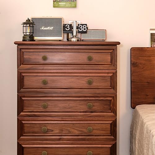 RZDEAL Antique Brass Cabinet Knobs Pulls, Solid Brass Cabinet Drawer Dresser Retro Knobs Traditional Handles(1"x1"/25mmx25mm), 4 Pack - color: Antique, size: 1 Inch