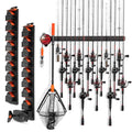 KastKing GravityLock V8 & V9 Fishing Rod Holder, Holds 17 Fishing Rods - color: V8 & V9 2-pack (store 17 combos)