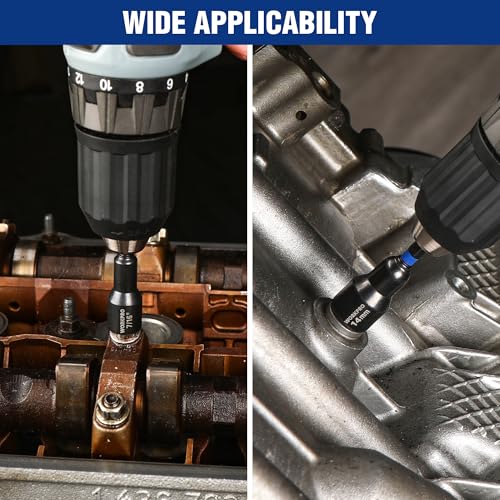 WORKPRO 12 PCS Magnetic Nut Driver Set, Premium Impact Power Hex Nut Driver - size: 12PCS Magnetic Nut Driver Set