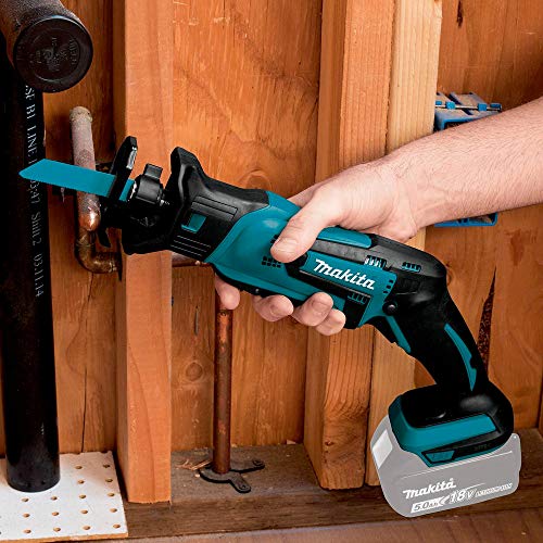 Makita XRJ01Z-R 18V Cordless LXT Lithium-Ion Compact Reciprocating Saw (Tool Only) (Renewed)