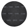 17” Sanding Screen Discs, Black Silicon Carbide Mesh Floor Sanding Screen for Wood Floors, Epoxy Maintenance, 80 Grit, 10-Pack - size: 80#