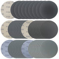 6 Inch 50 Pcs Wet Dry Sanding Discs Hook and Loop 1000-5000 Mixed Grits - style: Grit 1000 1500 2000 3000 5000