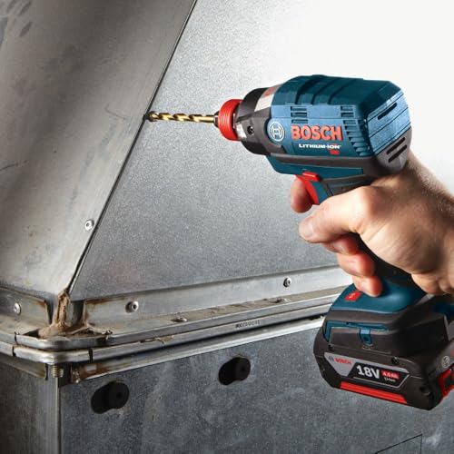 Bosch TI2137IM 5/32 in. Impact Tough™ Titanium Nitride Coated Drill Bit - size: 5/32 in, style: Industrial