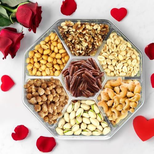 Nuts gift Basket, Mixed Cravings Gourmet Collection - style: Standard Platter