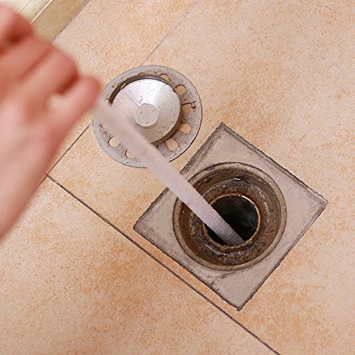 Alink Sink Drain Overflow Cleaning Brush, Household Sewer Hair Catcher (Pack of 2) - size: 1 Count (Pack of 2)