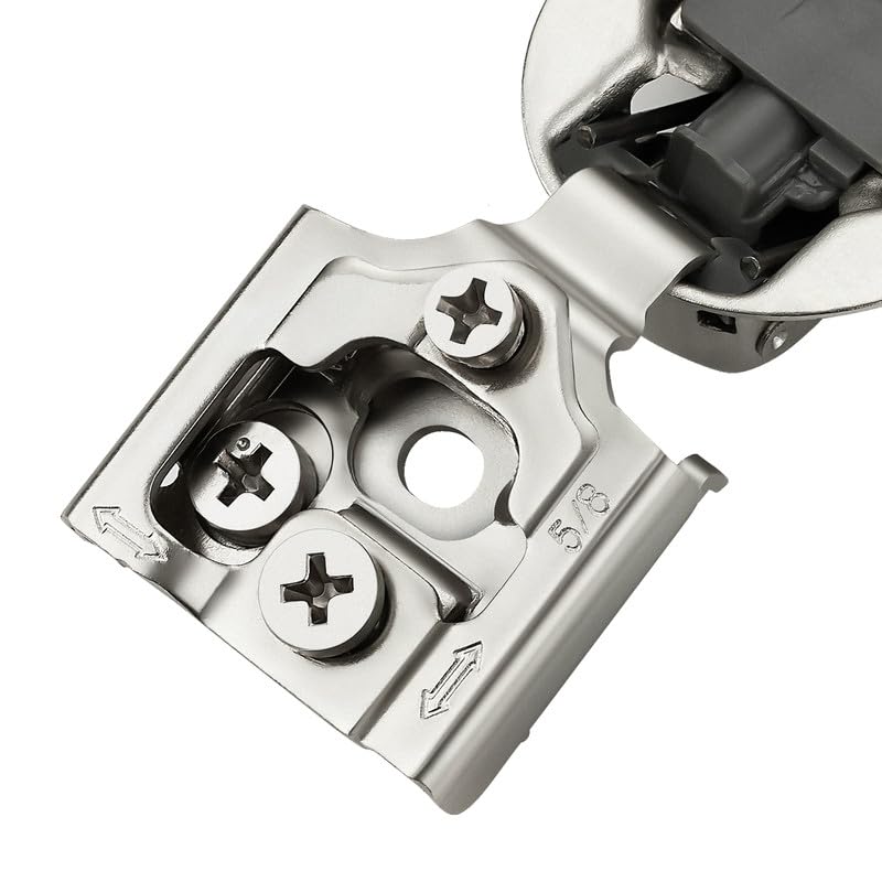 Ravinte 5/8 Inch Overlay Soft Close Hinge Kitchen Cabinet Hinges 10 Pack - size: 5/8 inch Overlay