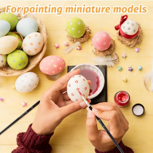 Moon Roses 30 Pcs Miniature Detail Paint Brush Set