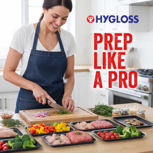 Hygloss White Foam Trays for Food & Crafts, 5.75 x 8.25 Inch, Pack of 125 - color: White, size: 5.75 x 8.25-Inch, style: 125 Pieces