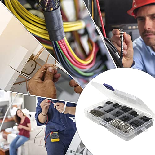 Mesee 620 Pieces Dupont Crimp Pin Connector Assortment Kit 2.54mm Pitch JST SM 1 2 3 4 5 6 Pin Single/Double Row Housing Socket Dupont Male Female Crimping Pins Adaptor Connectors Kit