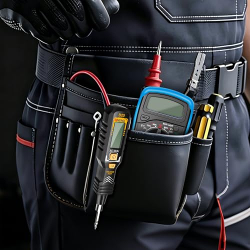 ANENG Digital Multimeter with Case, AC/DC Voltmeter, Ammeter and Ohmmeter - color: Blue