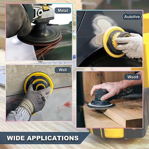 40PCS 5 Inch Wet Dry Sanding Discs, Hook & Loop Orbital High Grit Sandpaper - style: 40PCS