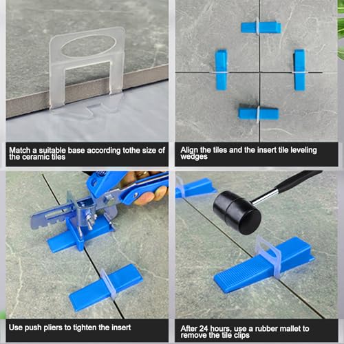 Tile Leveling system Plier Hand Floor Pliers Tiling Installation Tool Tile Locator Leveling System for DIY Ceramic Tile Stone Wall Tile Spacers Adjustment blue - size: Blue tile plier