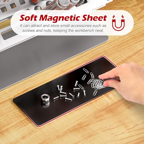 Screwdriver Organizer Holder Rack: Height Adjustable (Silver) - color: Silver