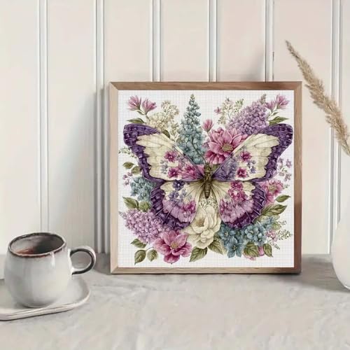 Butterfly Animals Diamond Painting Kits for Adults,5D Diamond Art Kits - color: DZ873