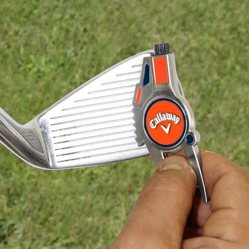 Callaway 4-in-1 Golf Divot Repair Tool - color: Orange/Navy
