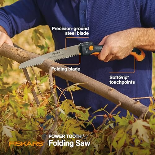 Fiskars 10" Folding Pruning Saw with Dual Position Locking Blade - style: 10" Folding Saw