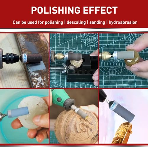 20 Pcs 320 Grit Sanding Drums for Rotary Dremel Tool - size: 320 Grains