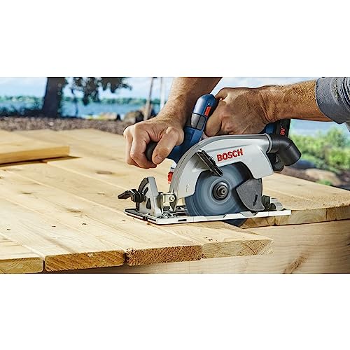 BOSCH GKS18V-22LN 18V Brushless Blade-Left 6-1/2 In. Circular Saw (Bare Tool) - style: Tool Only Blade-Left
