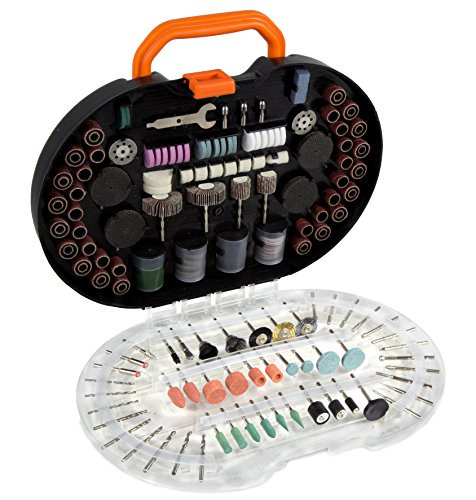 WEN 230327A 327-Piece Rotary Tool Accessory Kit with Carrying Case - size: 327 Pieces