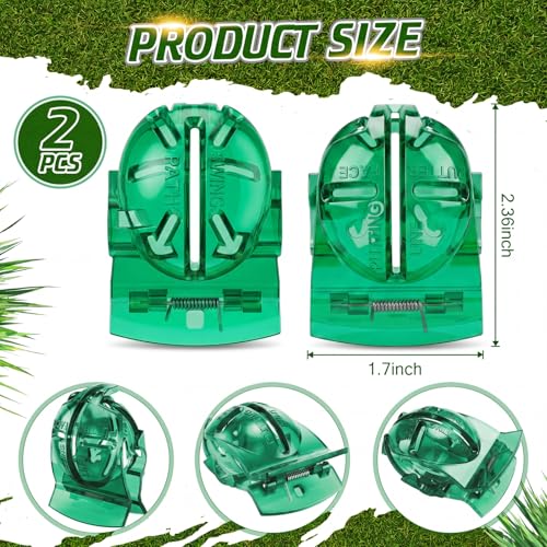 Outus Golf Ball Marking Stencil Alignment Liner - color: Green, style: Bright