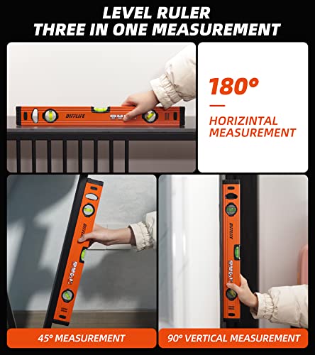 18" Level & Tool Aluminum Reinforced Torpedo Level (18inch) - style: 18inch