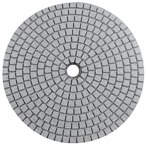 7 Step 7" Wet Diamond Polishing Pads Abrasive Set, Great for Granite Travertine Marble Stone - size: 7 Inch
