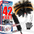 PetOde 42Ft Dryer Vent Cleaner Kit, Flexible Lint Remover - size: 41 feet