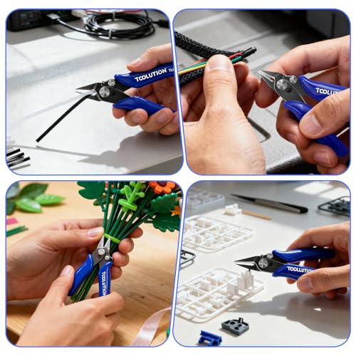 3.5" Small Wire Cutter for Jewelry Mini Flush Cut Pliers - color: 3.5"- 1 Pack