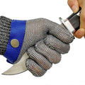 Schwer SlicePro ANSI A9 Cut Resistant Glove PR1706, Stainless Steel Mesh Metal Glove, Food Grade for Kitchen Cooking, Butcher Meat Cutting, Oyster Shucking, Mandoline, Fishing, (S, 1 Pair) - size: Small (Pack of 2), style: 1.0 Steel Wire