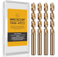 Metric 4Pcs 7mm M35 Cobalt Drill Bit Set - size: 7mm(4pcs)