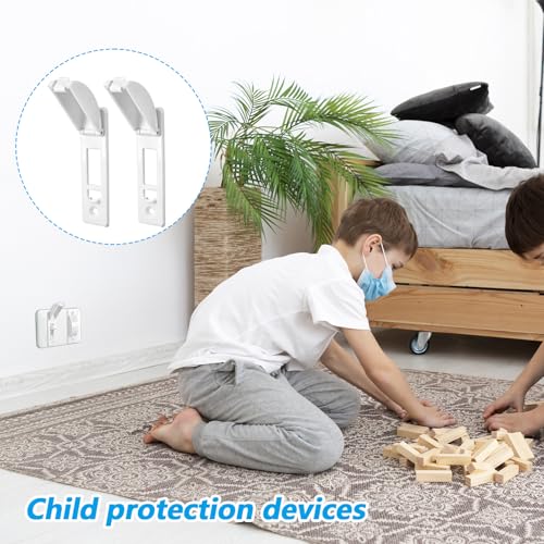 4 Pack Light Switch Guard Cover Wall Switch Guards Wall Switches Guard - color: White