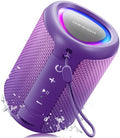 Portable Bluetooth Speaker Beach Essentials: IPX5 Waterproof for Outdoor - color: Gradient Purple