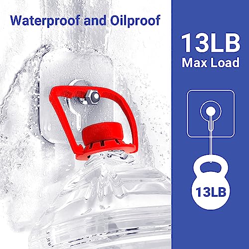 Wall Hangers Without Nails, 20 Packs Self Adhesive Hooks,Hevy Duty No Nail Picture Hanging Hooks,13 LB Load Max - style: 20 Packs Wall Hangers Without Nails