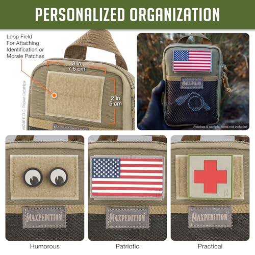 Maxpedition E.D.C. Pocket Organizer - color: Khaki