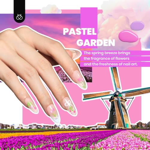 Beetles 53PCS Gel Nail Polish Set, 36 Colors Green Brown Gel Polish Kit - color: Travel Diary