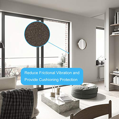 Foam Seal Tape 26 Feet Long, 1/2 Inch Wide x 1/8 Inch High Density Foam Strip Weather Stripping for Door and Window Insulation - size: 1/2"W x 1/8"T x 26FT