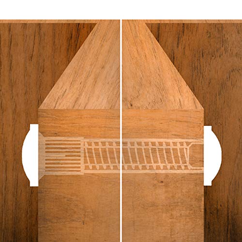 25 Pack Multipurpose Furniture Screws Cabinet Panel Connector Binding Barrels, 27mm (1-1/16") Sleeve with 16mm (5/8") Universal Head Inter Screws, M4 Bolts