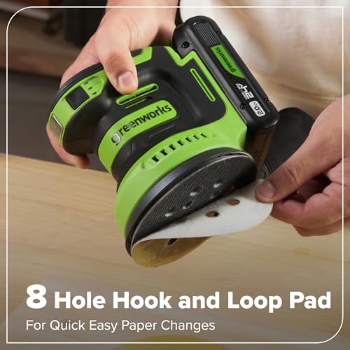 GREENWORKS 24V (8-TOOL) Combo (Drill, Impact Driver, Circular Saw, Reciprocating Saw, Jigsaw, Multi-Tool, Sander, Flashlight), 4.0Ah + (2) 2.0Ah (Power Bank) Batteries, (2) Cables, 65W Rapid Charger - size: 8PCS Combo Kits