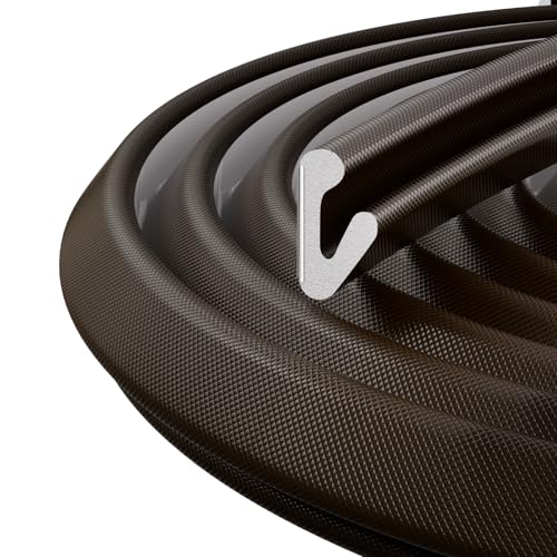 33ft V-Shape Thin Foam Weather Stripping Door Frame Seal,Brown - color: Brown, size: 33 FT