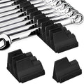 Ernst Manufacturing Wrench Pro - Modular Wrench Organizer for 40 Wrenches with Anti-Slip Cleats (Patented) - Made in the USA - color: Black
