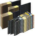 Great Andrew Paint Brushes, 30 PCS, 2" 3" Flat & 2" Angled - size: 30 PCS, 2",3"&2"A