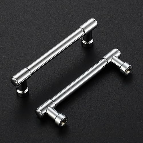 Ravinte Polished Chrome Kitchen Pulls Cabinet Handles 3-3/4 Inch 10 Pack - color: Polished Chrome, size: 3-3/4 Inches Hole Center