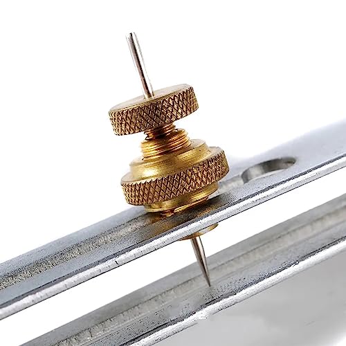 iDili Vinyl Flooring Scribe Tool, JN683 Recess Scriber for PVC LVP Plank Installation, Flooring Compass Contour Gauge for Cutting Around Walls, Moldings & Obstacles