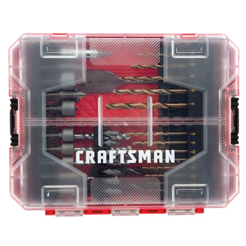 CRAFTSMAN Drill Bit Set 60 Pieces, Impact Driver and Screwdriver Bit Set , Includes Nut Drivers (CMAF1260) - style: 60 Pieces